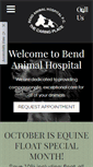 Mobile Screenshot of bendanimalhospital.com